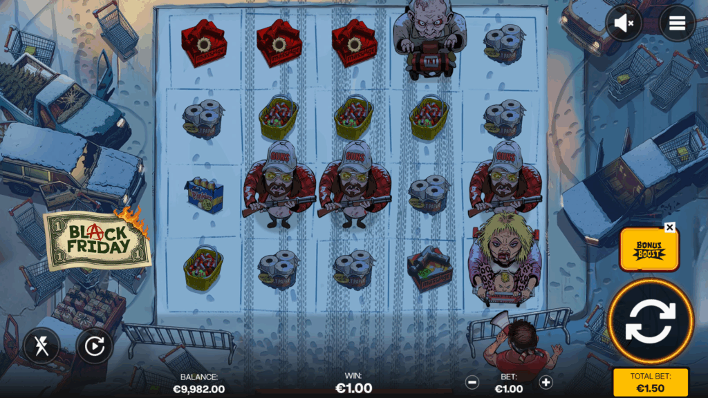 Black Friday Base Game Play