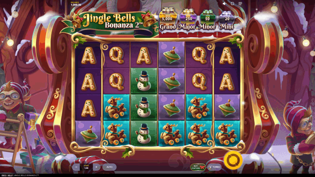 Jingle Bells Bonanza 2 Base Game Play